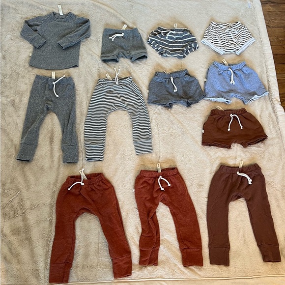 Childhoods Clothing 18-24 Mo Boy Shorts Shorties Gusset Pant Rib Knit Bundle - Picture 2 of 10